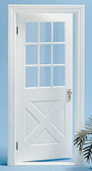 Colonial Crossbuck Door