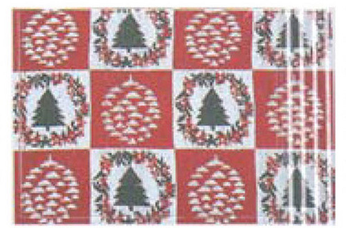 Dollhouse City - Dollhouse Miniatures Table Setting Set - Christmas Holly