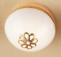 Small Globe Ceiling Fixture