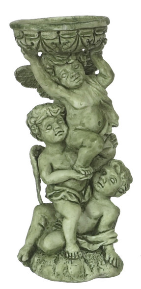 Angels Bird Bath - Green