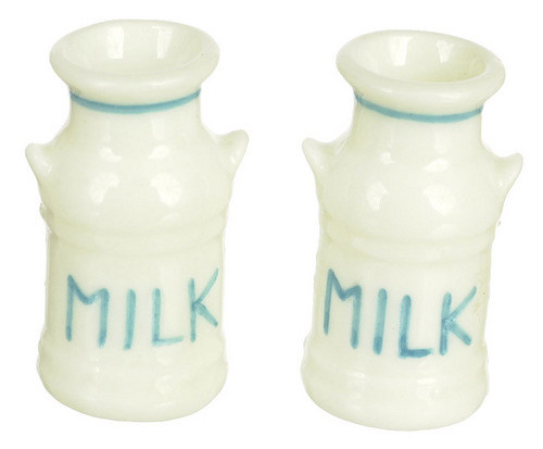 Dollhouse City - Dollhouse Miniatures Milk Cans Set
