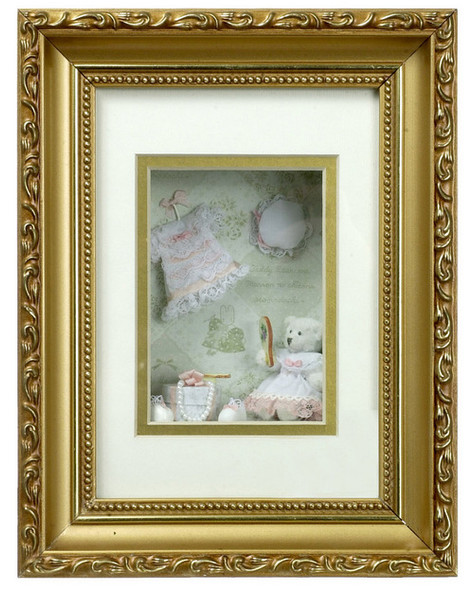 Bear with Clothes - Shadowbox