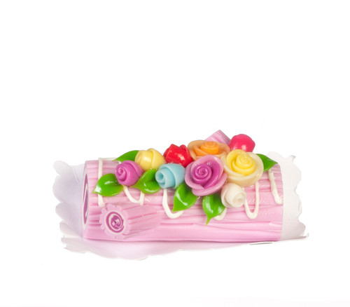 Starberry Log Cake