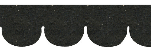 Fishscale Asphalt Shingles - Plain