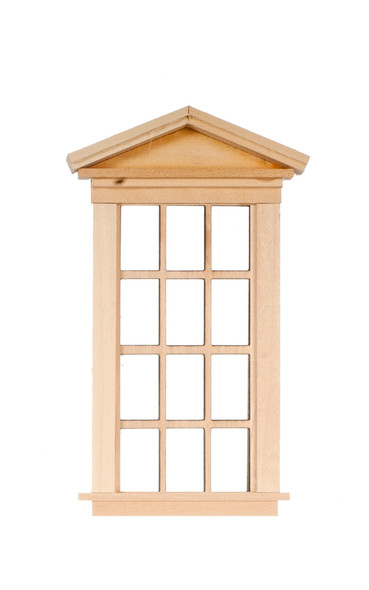 Dollhouse City - Dollhouse Miniatures 6 Over 6 Victorian Single Window