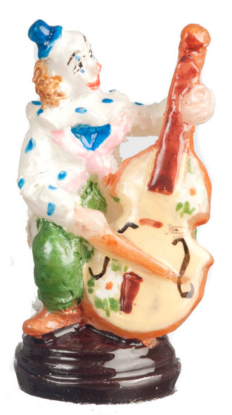 Dollhouse City - Dollhouse Miniatures Clown Double Bass
