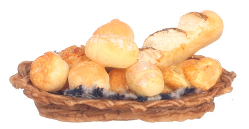 Dollhouse City - Dollhouse Miniatures Bread Basket