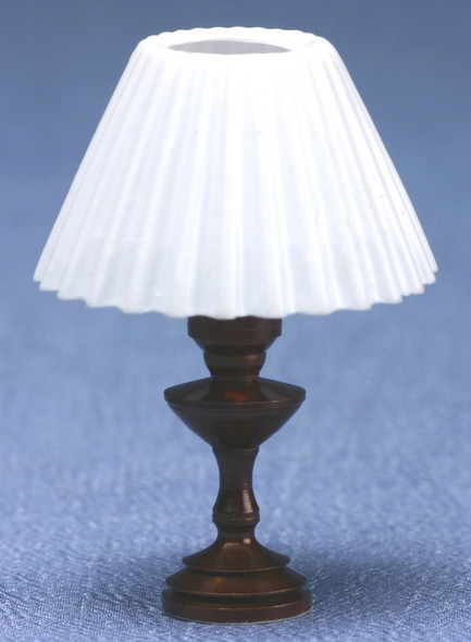 Table Lamp - White Pleat