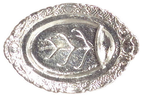 Dollhouse City - Dollhouse Miniatures Tray Set - Silver