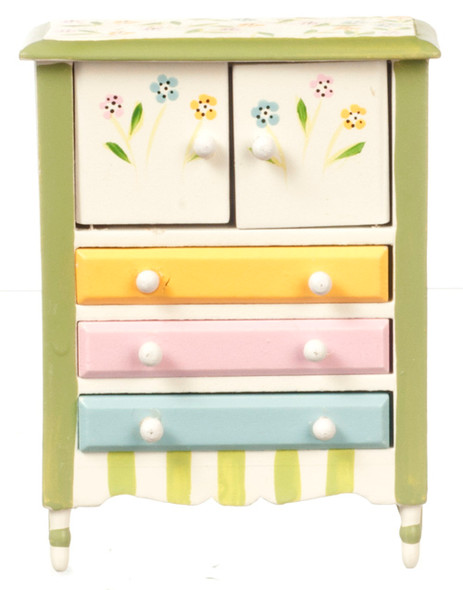 Dollhouse City - Dollhouse Miniatures Sprigtime Dresser