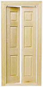 Split 6-Panel Interior Door
