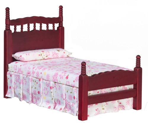 Single Bed - Mahogany