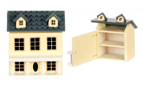 Doll's Dollhouse - Painted