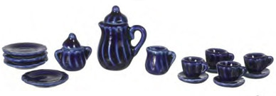 China Set - Cobalt Blue