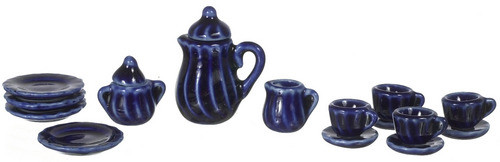 China Set - Cobalt Blue