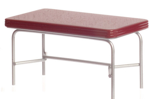1950's Style Table - Red