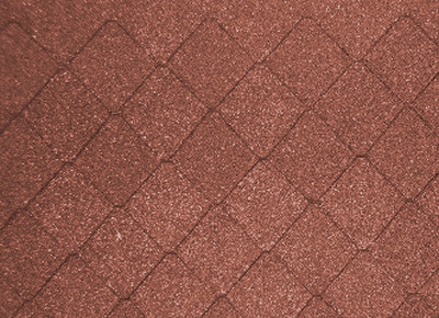 Decorative Diamond Ashpalt Shingles - Red