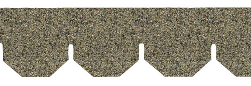 Hexagonal Asphalt Shingles - Frost