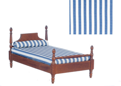 Single Bed - Stripe and Walnut