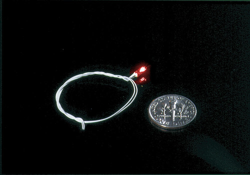 13 Volt GOR Bulb - Red with Wires