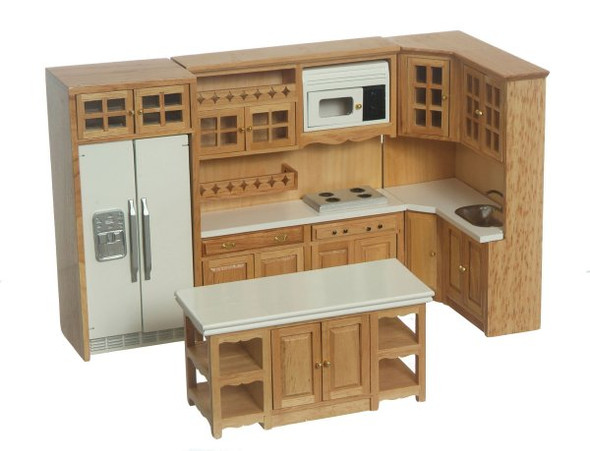 Stove and Oven with no Microwave -  Oak