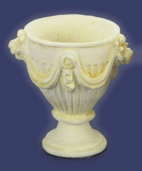 Dollhouse City - Dollhouse Miniatures Urns - Ivory