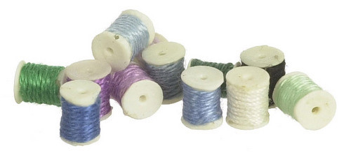 Dollhouse City - Dollhouse Miniatures Sewing Thread Set