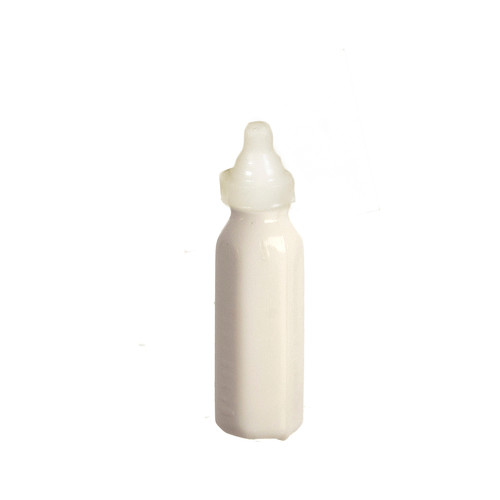 Baby Bottle with Nip - Bulk and White