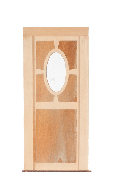 Dollhouse City - Dollhouse Miniatures Prairie Oval Door