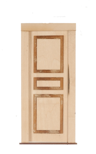 Dollhouse City - Dollhouse Miniatures 3 Panel Door