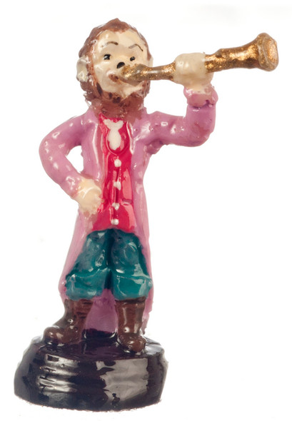 Dollhouse City - Dollhouse Miniatures Monkey Bugler
