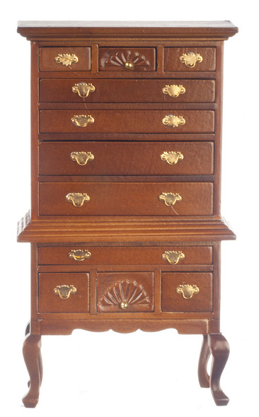 Queen Anne Hiboy - Walnut