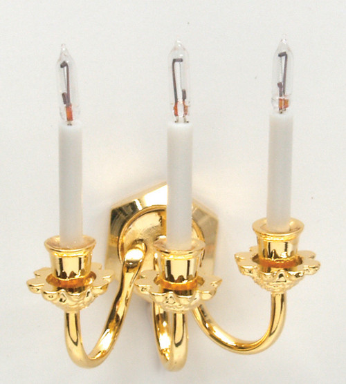 Triple Candle Wall Sconce - Bi-Pin