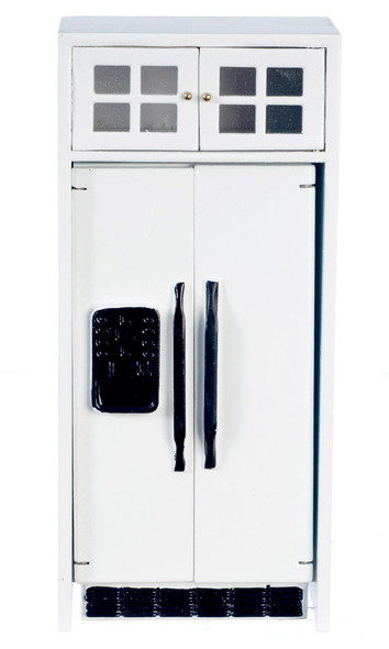 Refrigerator with Cabinet - White