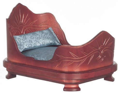 Belter Bed - Mahogany
