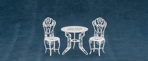 Table and Chair Set - White