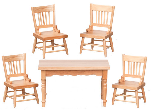Tables and Chairs Set - Oak