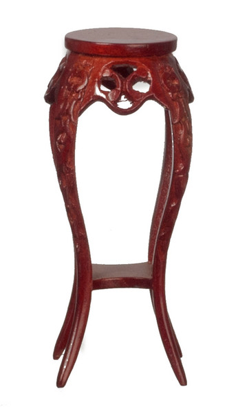 Fancy Victorian Plant Stand - Mahogany