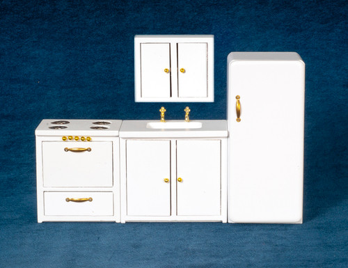 Modern Kitchen Set - White