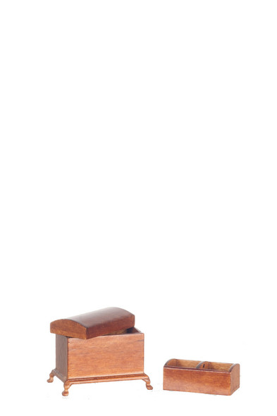 Dome Top Trunk - Walnut