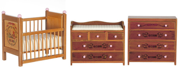 Baby Room Set - Walnut