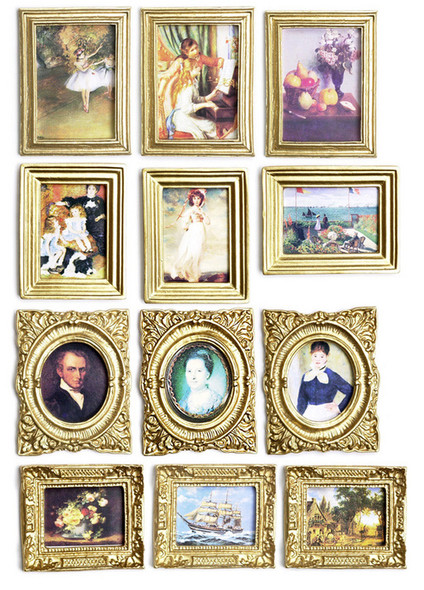 Dollhouse City - Dollhouse Miniatures Picture Assortment - Set