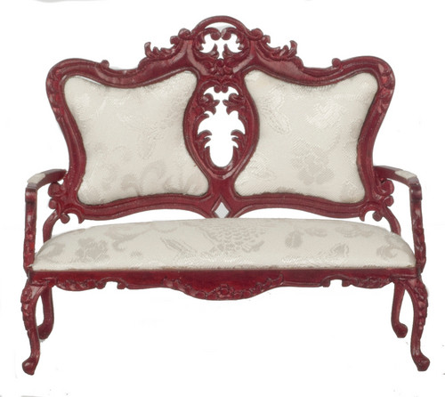 Fancy Victorian Sofa -  Mahogany