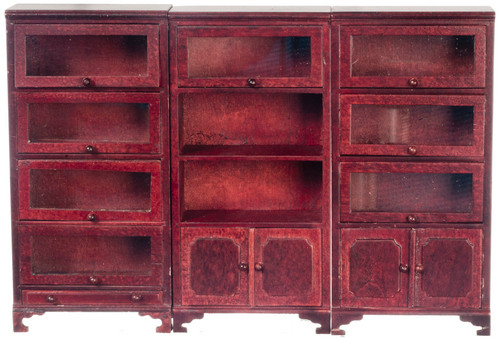 Lawyers Bookcases - Mahogany