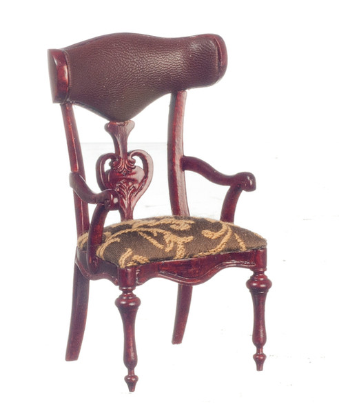 Louise XV Napoleon Armchair - Mahogany