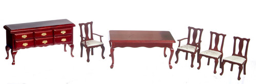 Dining Set - Mahogany