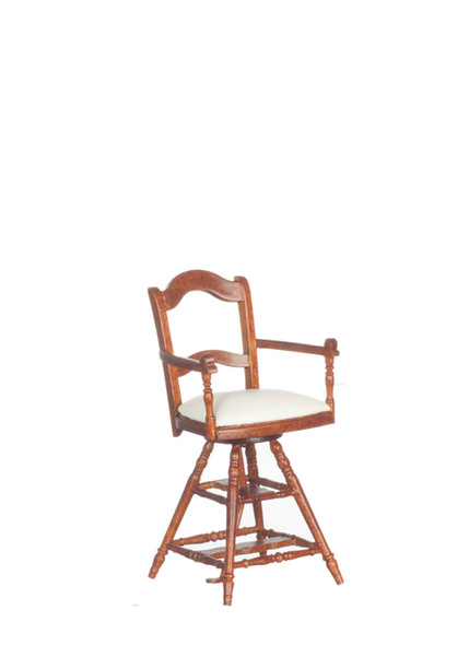 Victorian Child's Barber Chair - Walnut