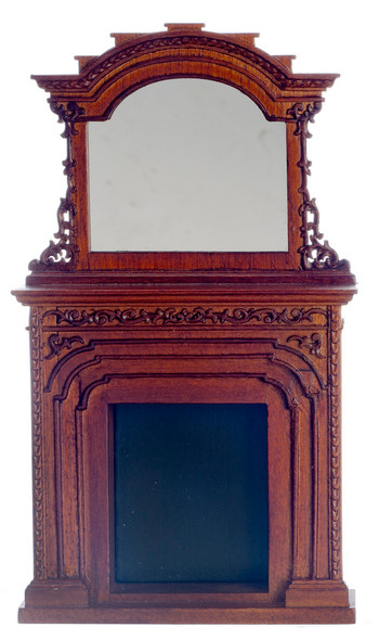 Chester Fireplace - Walnut