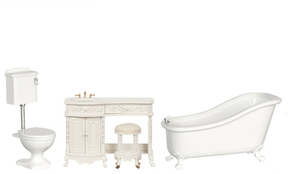 Avalon Bath Set - White
