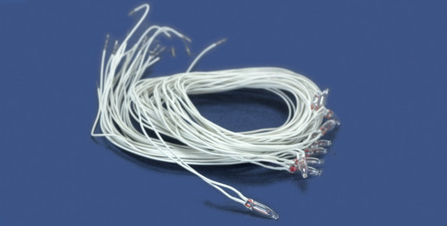 12 Volt Flame Bulb - White Wire